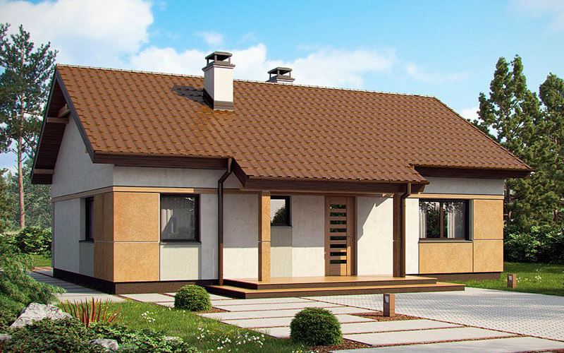 Проект одноэтажного дома